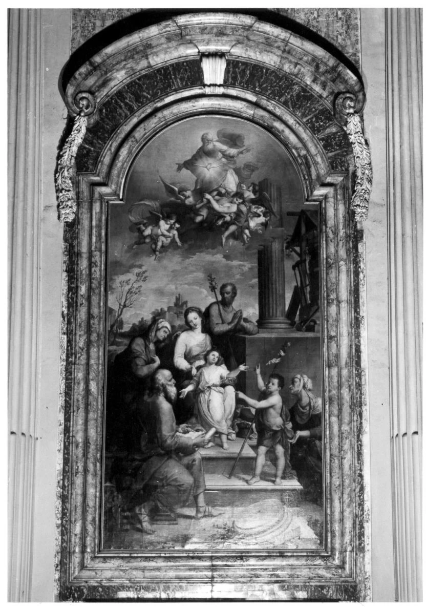 Sacra Famiglia con San Giovanni Battista bambino, Sant'Elisabetta e San Zaccaria - Foligno, Perugia